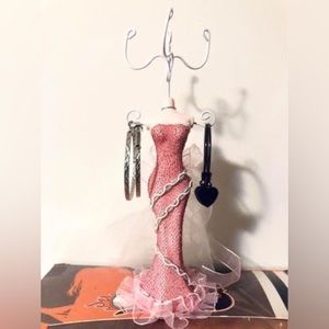 Mini Mannequin Dress Jewelry Holder or Display Stand